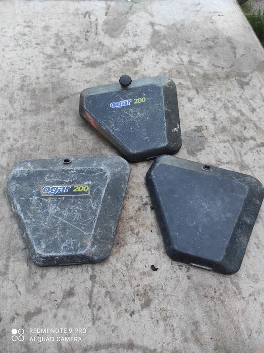 Dekiel schowka pokrywa osłona Romet ogar 200/ 205 oryginał 13.208