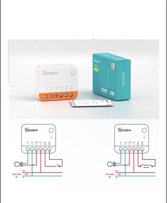 Wi-Fi реле Sonoff mini R4