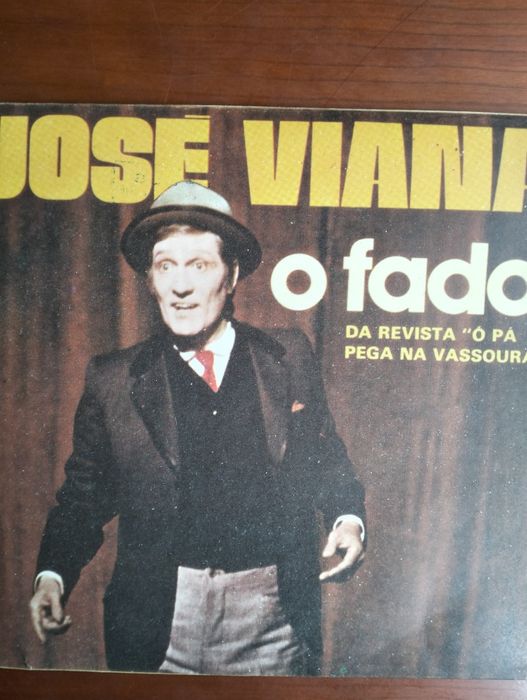 Disco de vinil single José Viana/O Fado