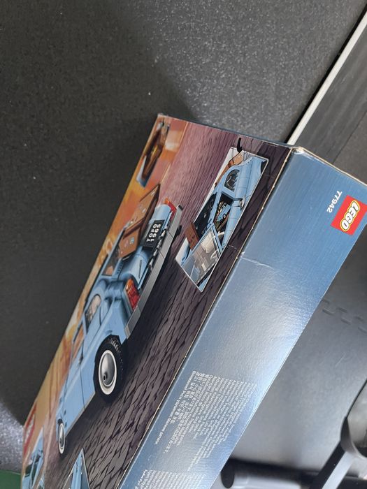 Lego Fiat500 azul selado em caixa