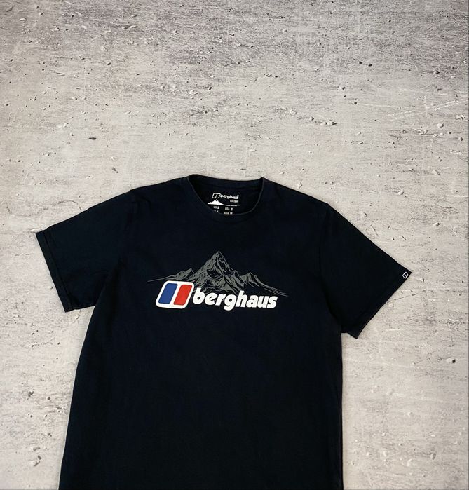 Berghaus męska koszulka trekkingowa z nadrukiem rozmiar S
