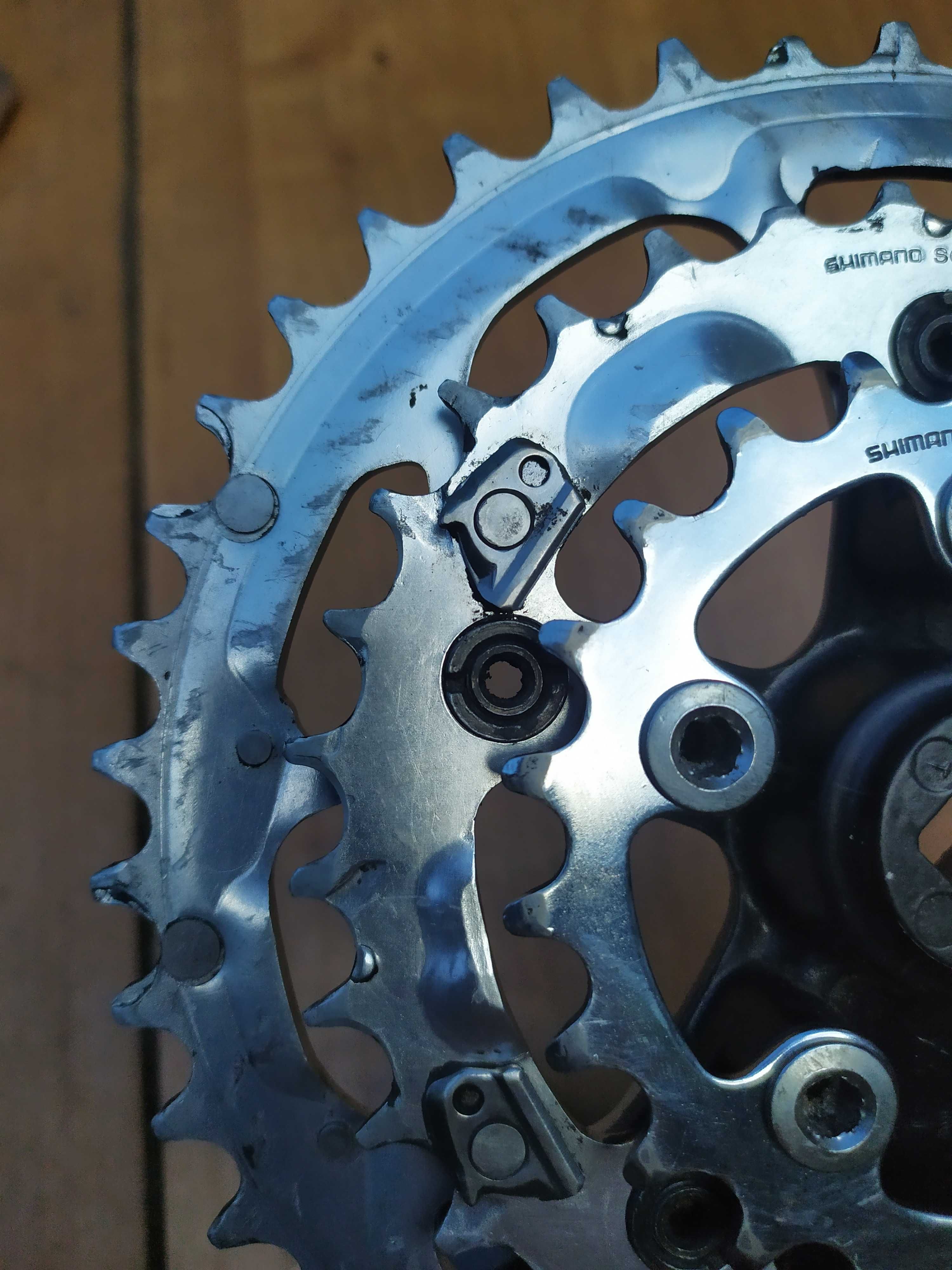 Shimano Deore LX korby FC-M563 Czarne Dł.175mm 22/32/42t