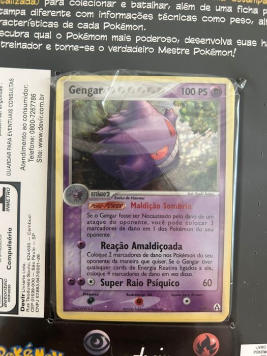Pack Gengar Pokémon em PT