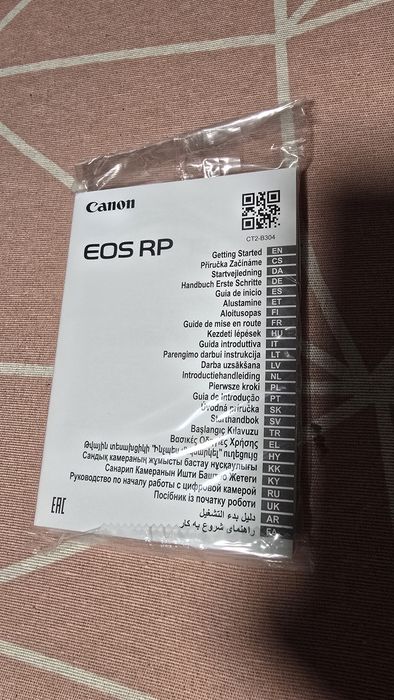 Canon EOS RP com acessórios