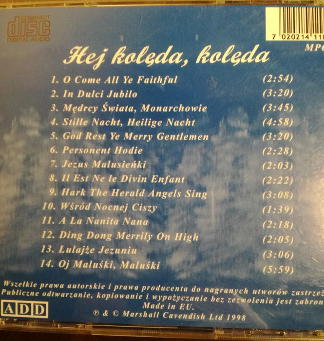 Płyta CD Rod Steward. Kolędy CD. Nie używane