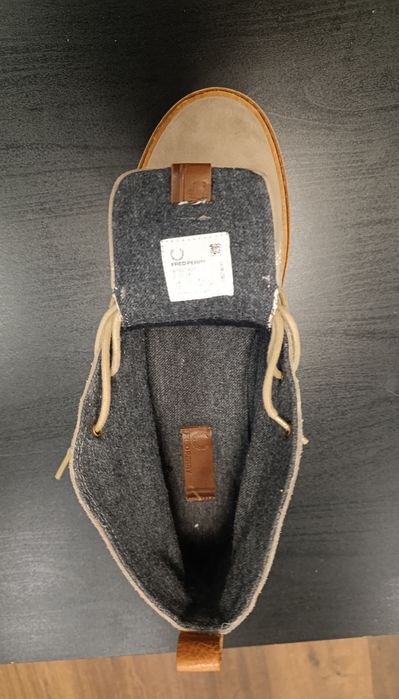 Замшеві черевики чукка Fred Perry (Оригінал, 45 розмір).