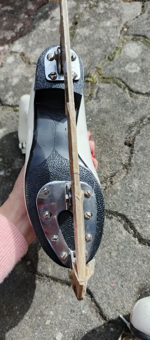 Łyżwy figurowe skórzane  Botas
