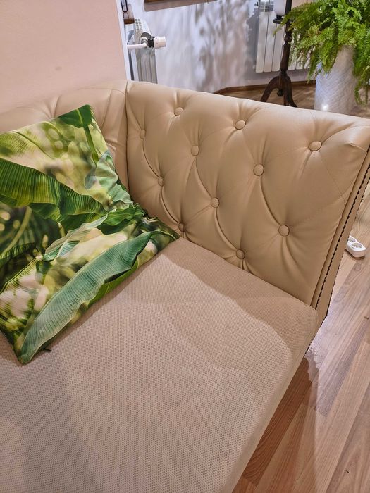 Narożnik w stylu glamour