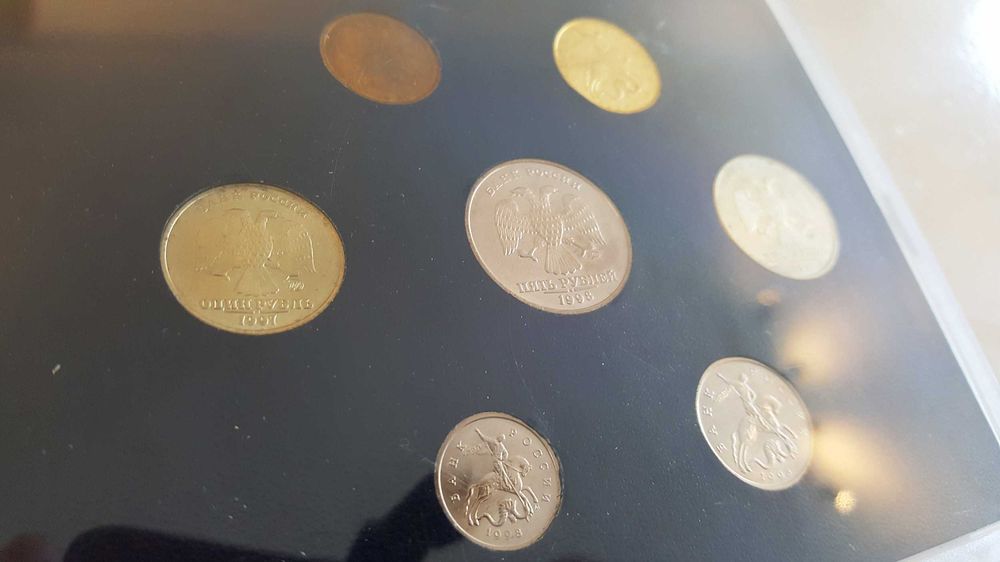 Conjunto de Moedas da Russia 1998