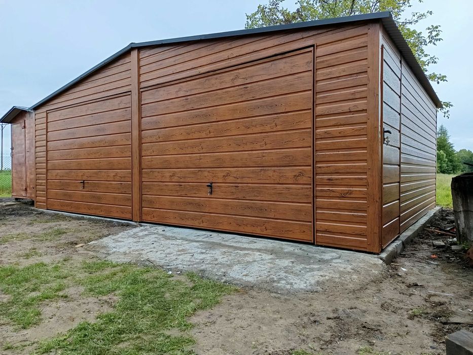 Garaż blaszany garaż blaszak garaże blaszane 7-5 6-6 profil poziom 7-6