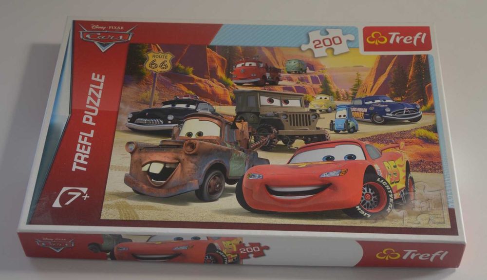 Puzzle Cars/Auta/Zygzak 200 elementów, Trefl