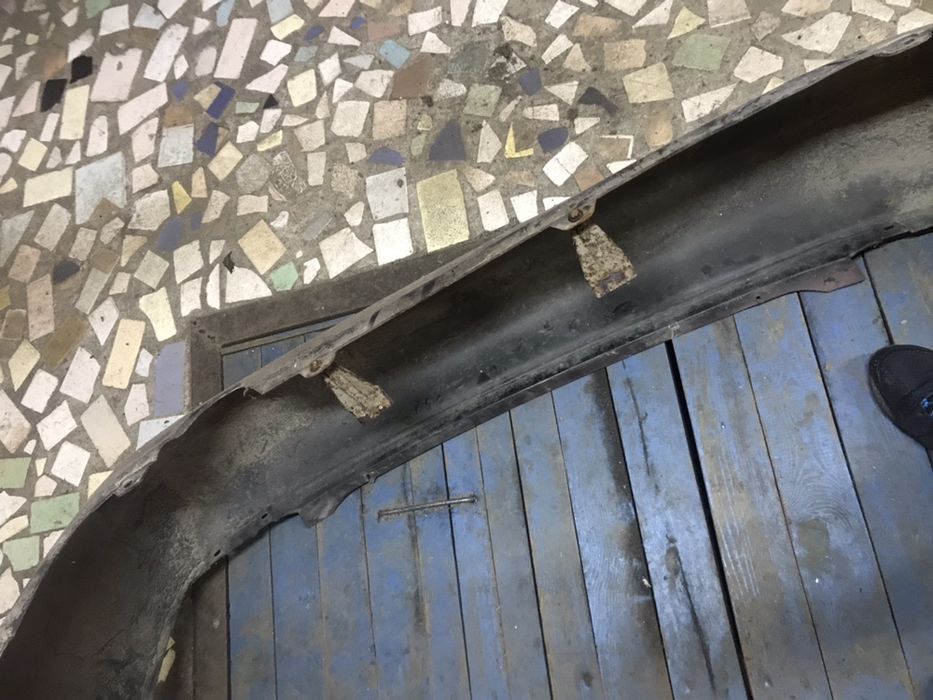 Бампер задний lanos