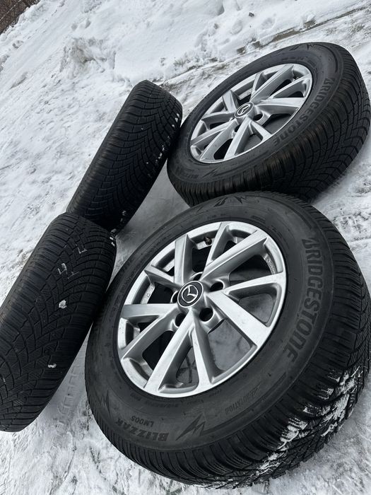 Диски R16 5/114,3 +Зимові Шини Mazda 3 6 CX-3 Hyundai Nissan Renault