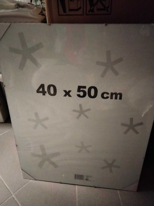 Suporte moldura vidro