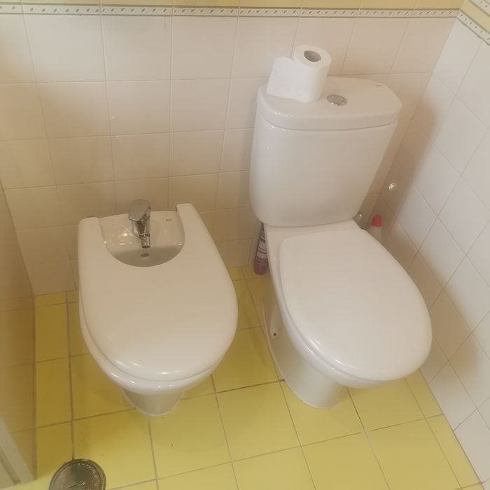 WC móvel e loiças sanitarias completa