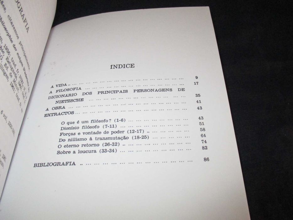 Livro Nietzsche Biblioteca Básica de Filosofia  Edições 70