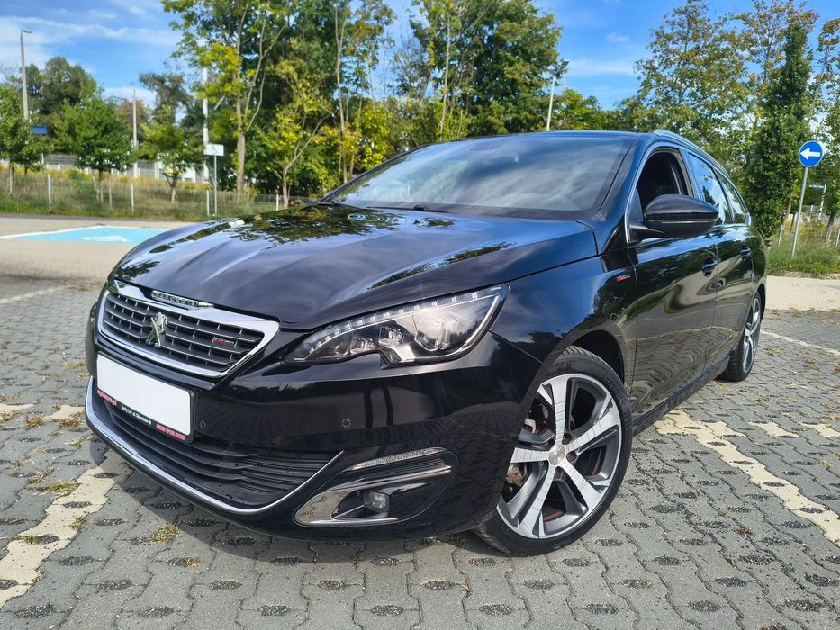 Peugeot 308 Gt Line, automat, czarna podsufitka, nowy rozrząd i serwis