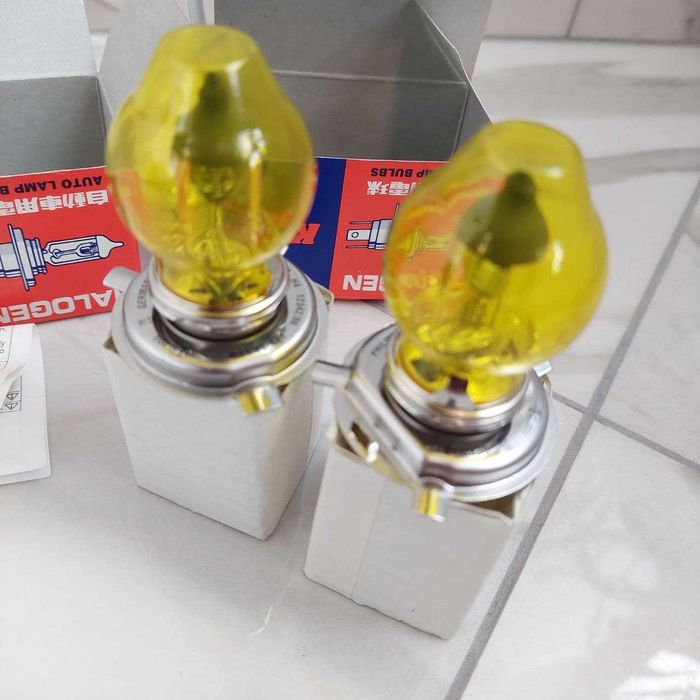 Лампы накаливания галогенные H4 KOITO 0456Y - YELLOW