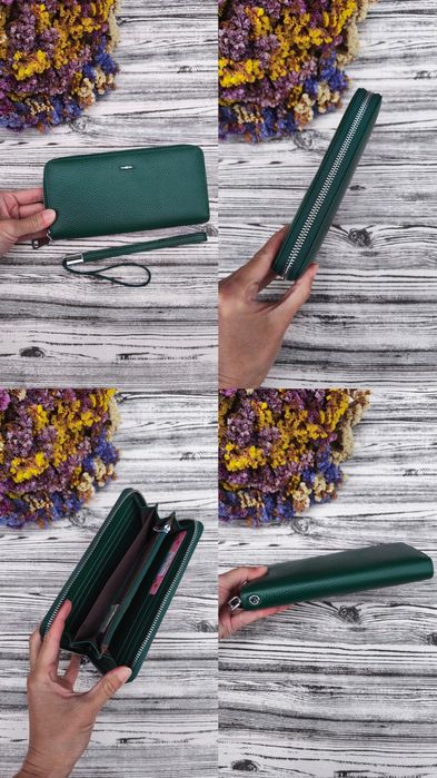 Жіночий шкіряний гаманець на блискавці Balisa, женский кошелек