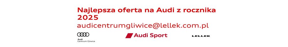 Audi Centrum Gliwice top banner