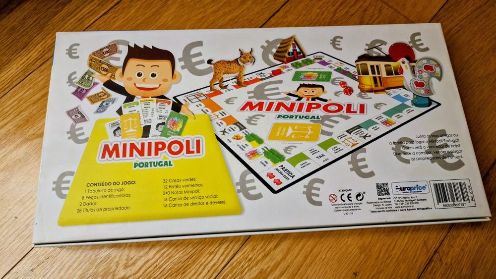 Jogo Minipoli Portugal - Novo