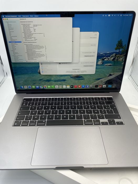 Apple MacBook Air 15 M2 8/512GB Space Gray MQKQ3 2023