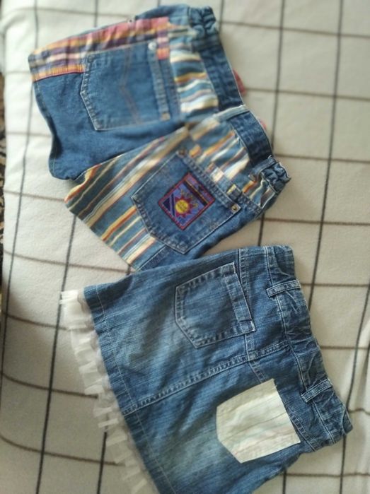Джинсовые юбка и шорты Denim 122