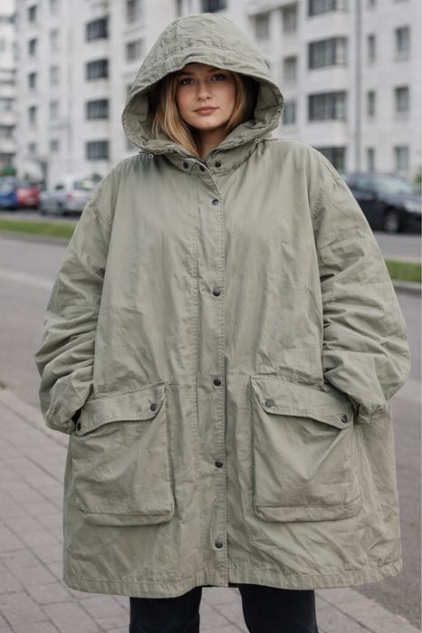 Плащ куртка жіноча оверсайз розмір 44-50