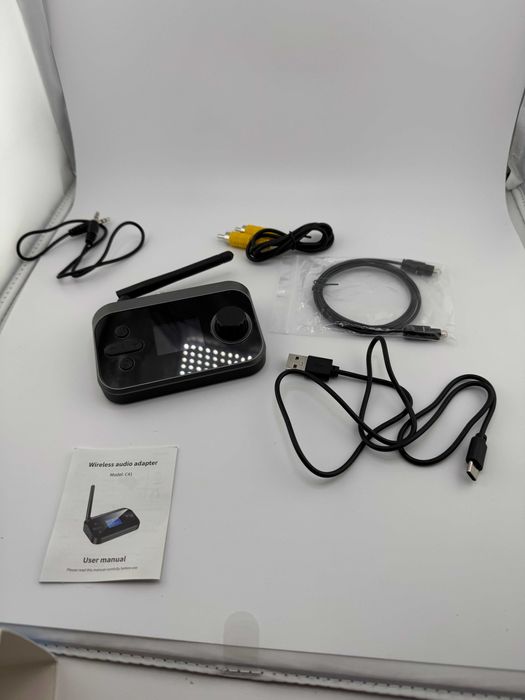 Adapter bluetooth transmiter c41 nadajnik audio odbiornik stereo
