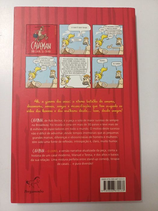 Caveman - O Livro Mim Caçar, Tu Colher