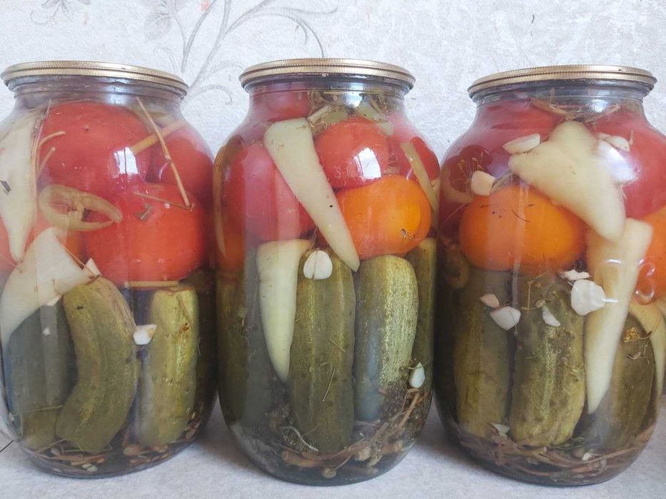 Овощное ассорти (12 овощей) 2025г объем 1,85л, 2л иная консерваци