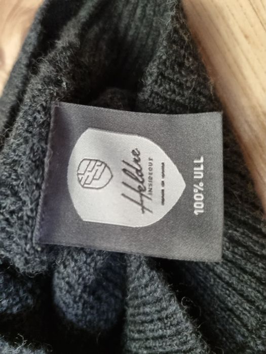 Sweter Heldre S 36 wełna odzież termiczna