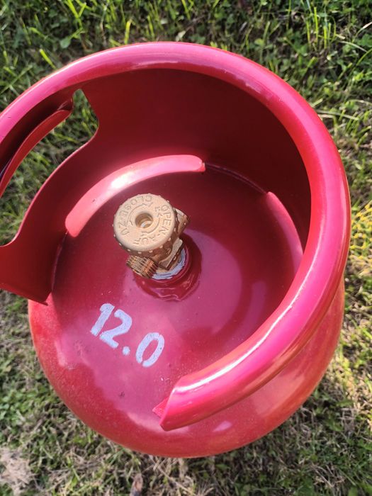 Балон для газу з редуктором та шлангом приєднання