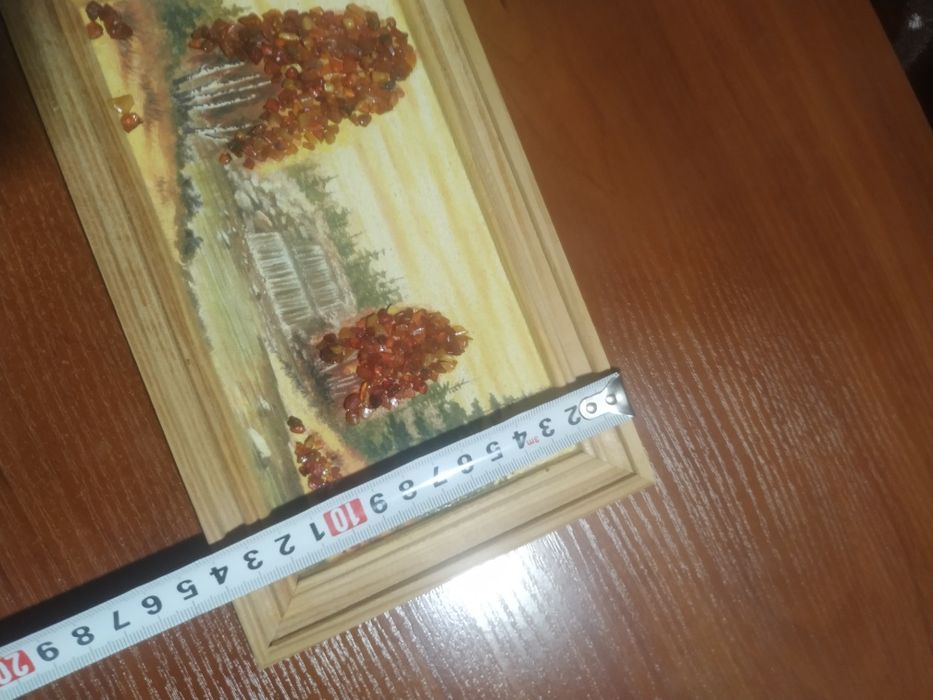 Картина с янтарём
