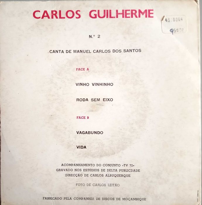 Carlos Guilherme - - - - - Vinho Vinhinho - - - - - EP