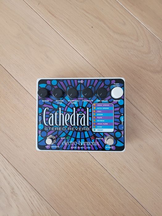 ギター Electro-Harmonix Cathedral Stereo Reverb Electro Harmonix Cathedral - Muzyczny Sklep