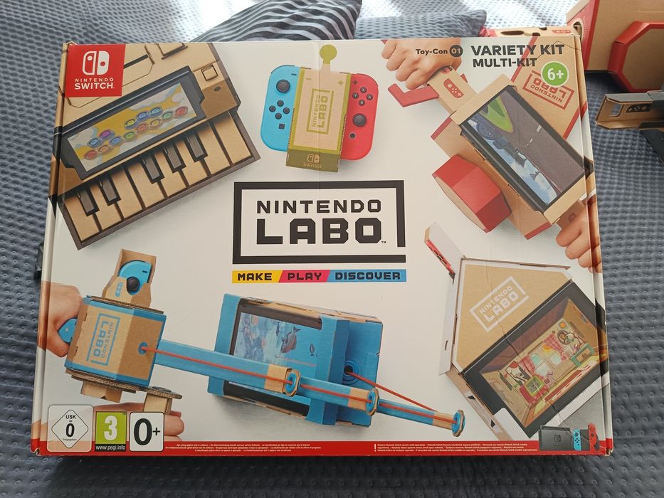 Nintendo Labo: Variety Kit – zestaw kreatywny do Nintendo, złożony