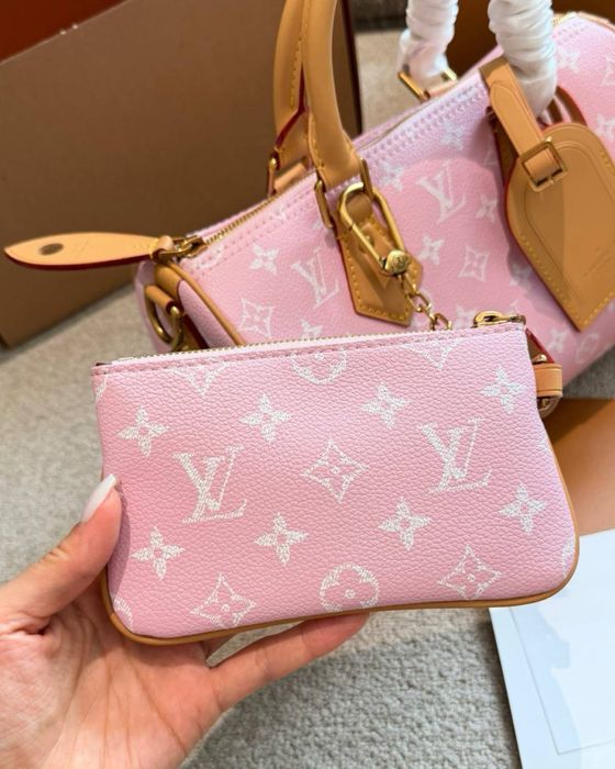 Сумка Louis Vuitton Speedy 25 Pink Monogram