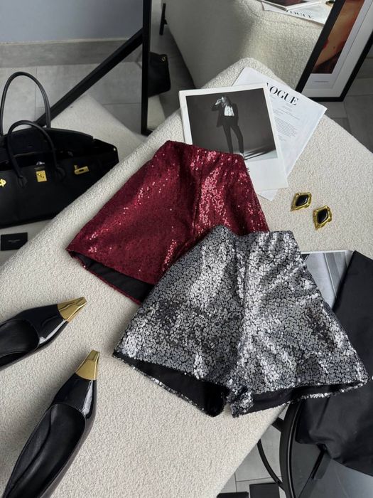 Шорти жіночі в паєткі святкові