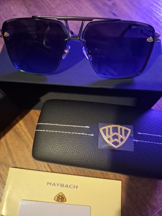 okulary przeciwsłoneczne męskie Maybach