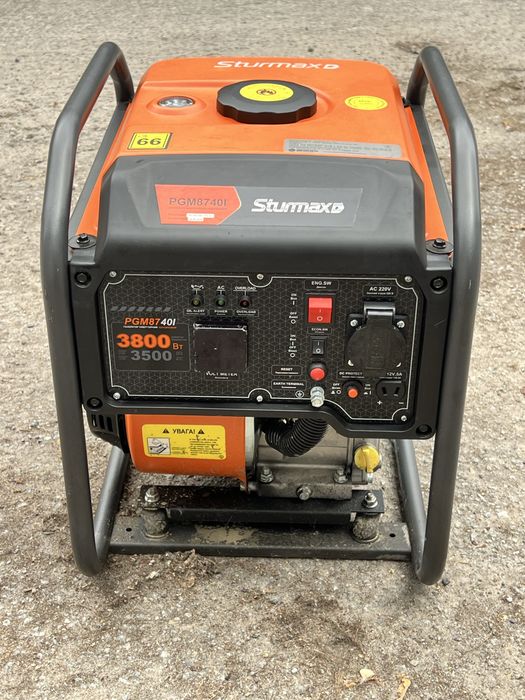 Бензиновий генератор інверторний Sturmax PGM8740I