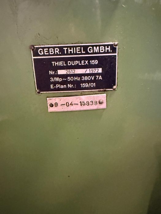 Frezarka thiel duplex 159
