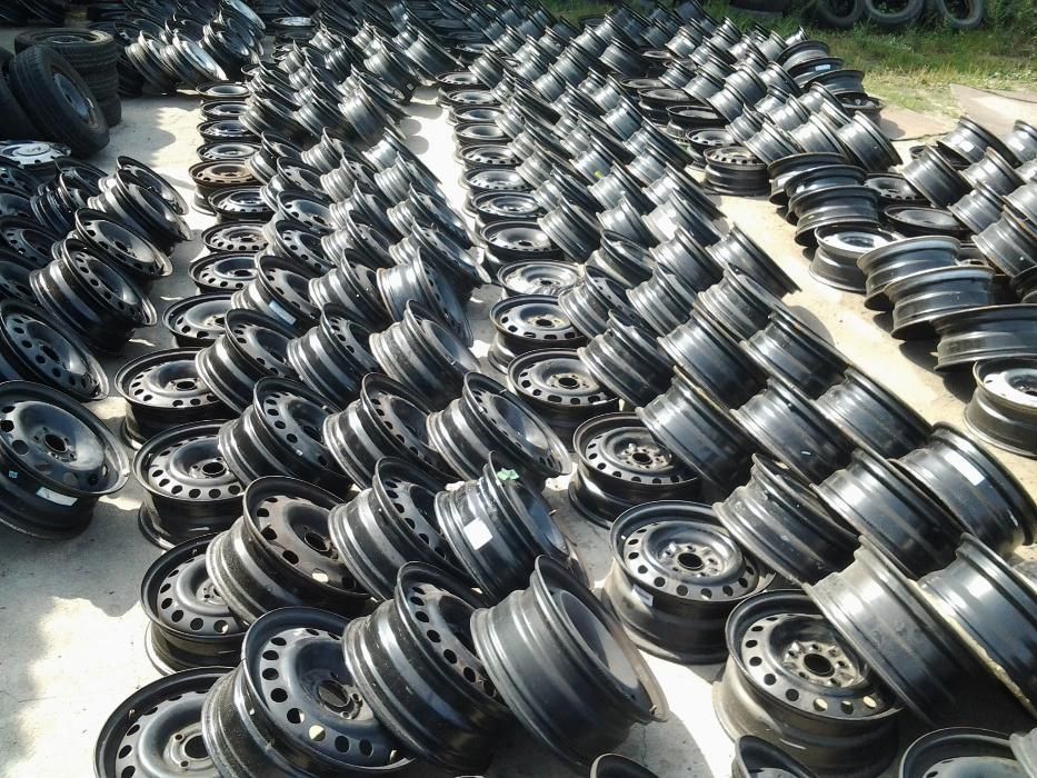 Felgi stalowe 14 5x100 polo fabia vw skoda 200zl 4 sztuki