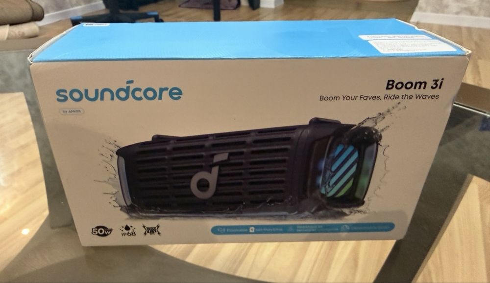 Колонка Anker Soundcore Boom 3i новинка водонепроникна іp68