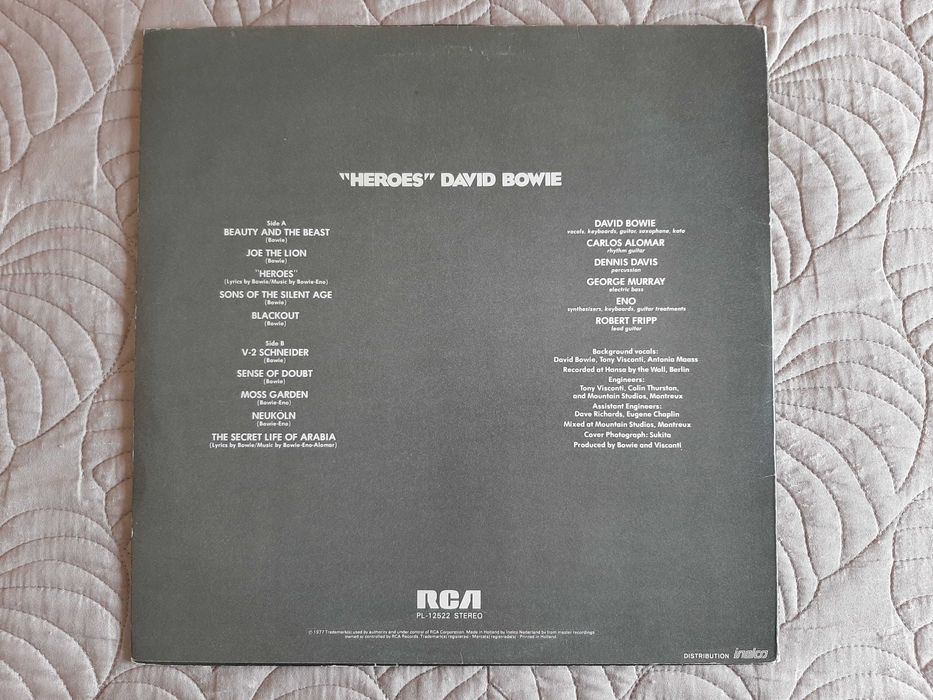 David Bowie - Heroes - Holanda - Vinil LP