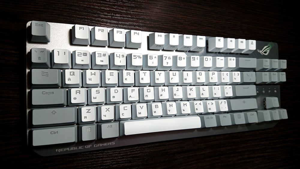 НОВА Механічна Ігрова Клавіатура ROG Strix Scope NX TKL MoonlightWhite