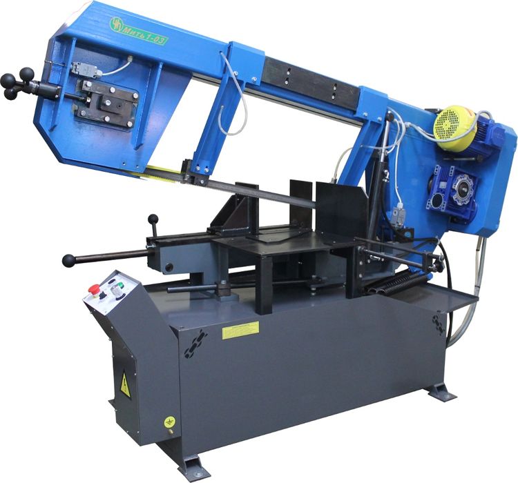 Piła Taśmowa Przecinarka do stali metalu MIT 400 Cięcie stal nie bomar