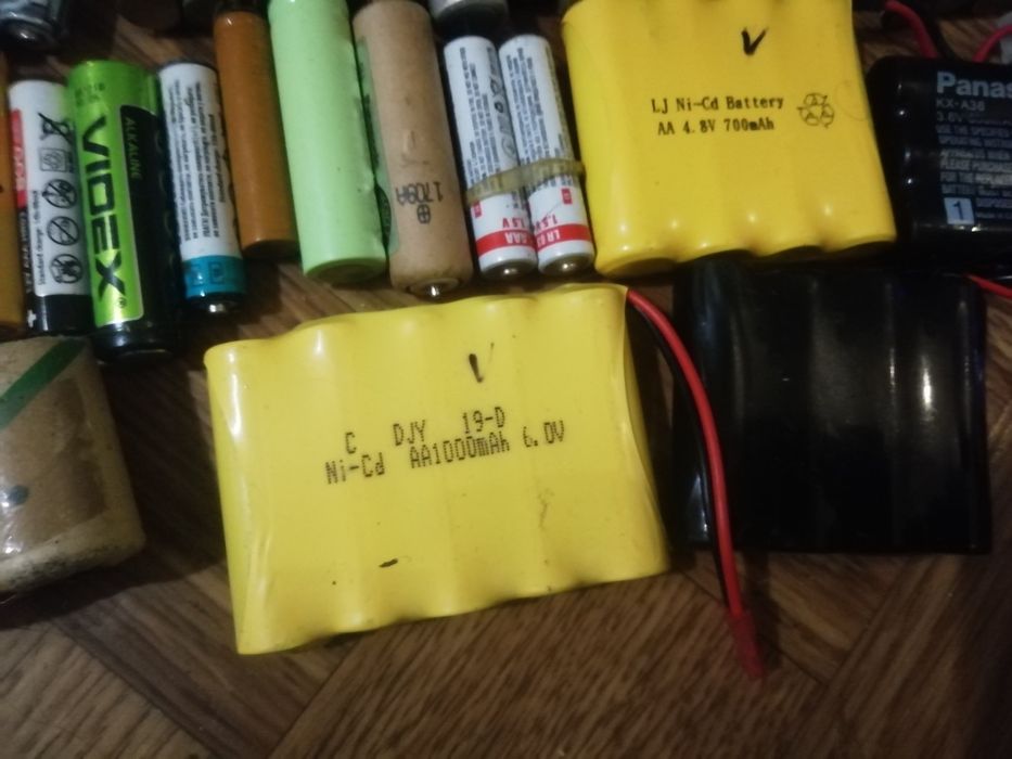 АКБ аккумулятор акумулятор ni cd AA, AAA 80 шт 1 лотом