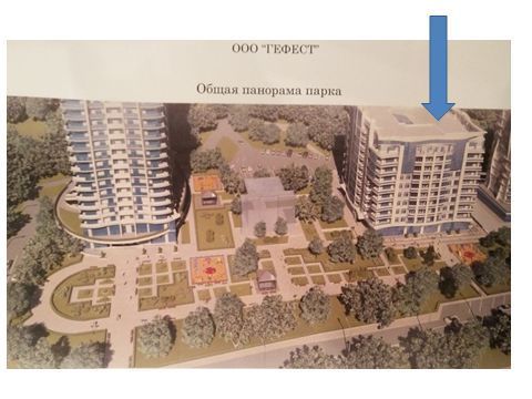 112 кв.м. в ЖК"Санторини" (жилой фонд) 10 ст.Б.Ф., от моря 80 метров