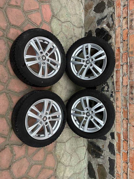 диски легкосплавні R16 5/112 J6.5 Seat Altea León Toledo